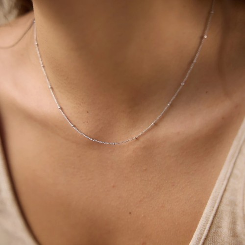 Damen halskette edelstahl - damen,