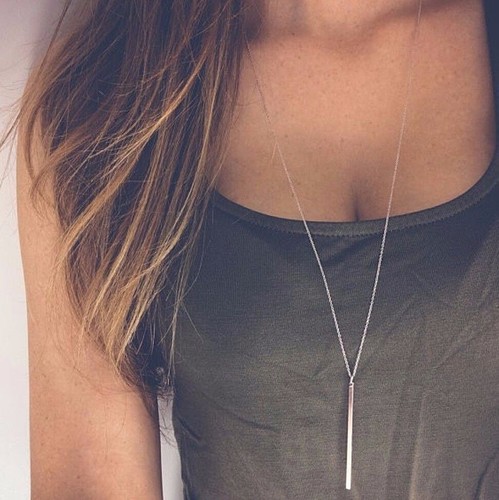 Lang schmuck kette mit - lang,