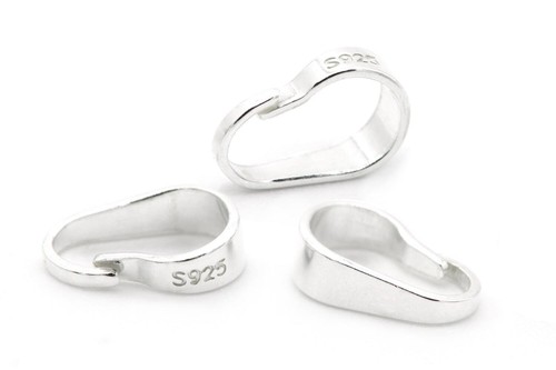Collierschlaufen 925 silber - collierschlaufen,
