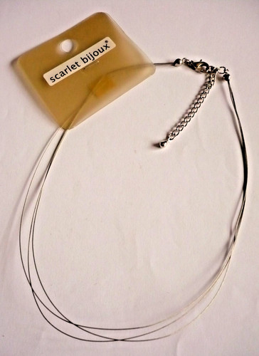 Reihig halsreif kette silber - 3,