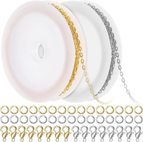 Rollen gliederkette gold - m,