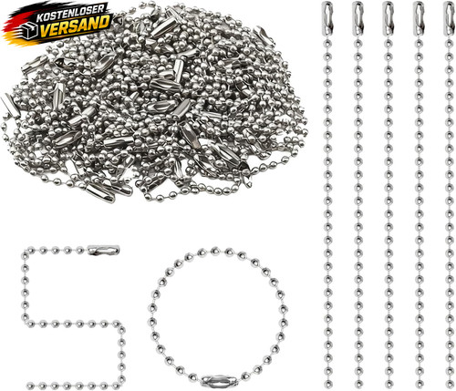 Stück kugelkette cm - stück, 12