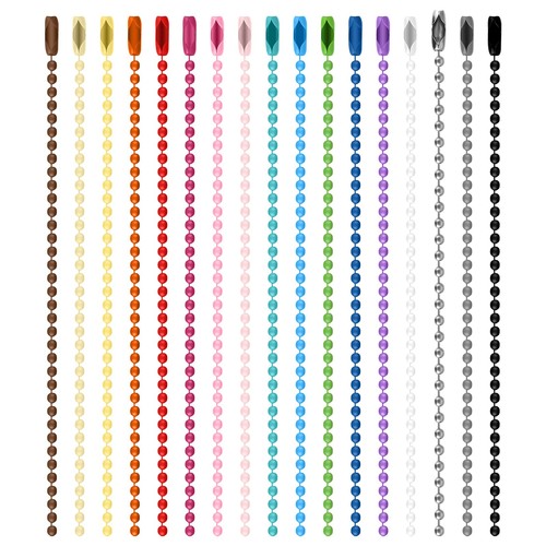 Bunte kugelkette edelstahl - bunte,