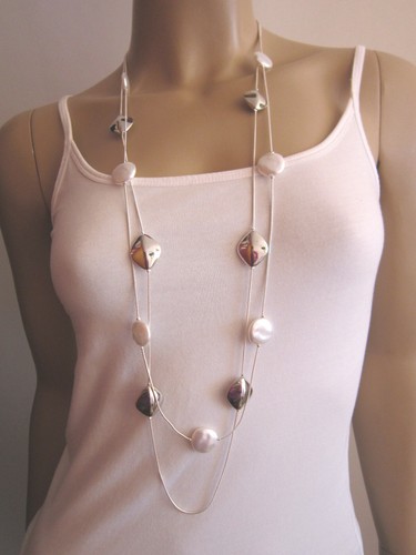 Damen hals kette lang - kette,