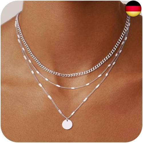Silber halskette damen 925 - halskette,