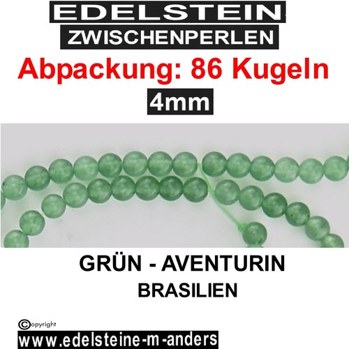 Aventurin kugeln perlen strang - perlen,