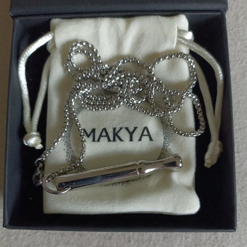 Makya halskette schwarz mit - halskette,