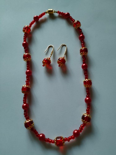 Perlen set schmuck - set, aus