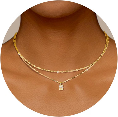 Kette damen gold layered - kette,