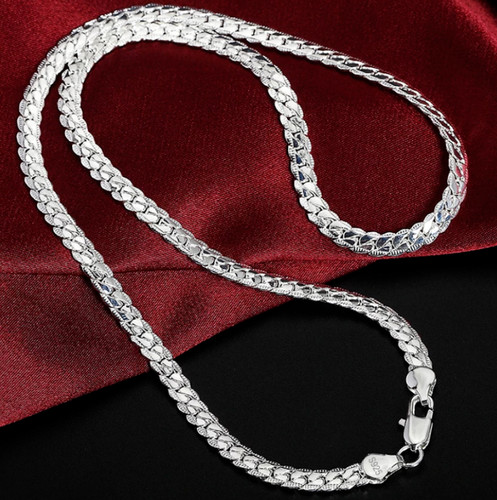 Halskette gliederkette damen - halskette,