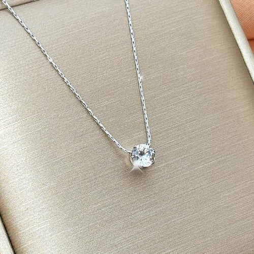 Damen halskette zirkonia - damen,
