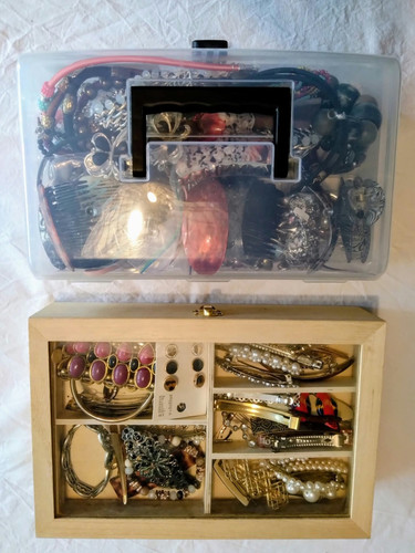 Riesiges modeschmuck konvolut - riesiges,