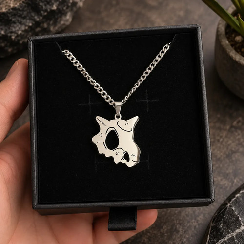 Cubone skull halskette pokemon - skull,