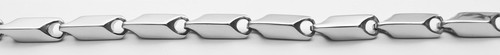 Barrenkette triple edelstahl - barrenkette,